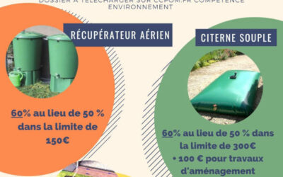 Aide à l’achat de récupérateur d’eu de pluie